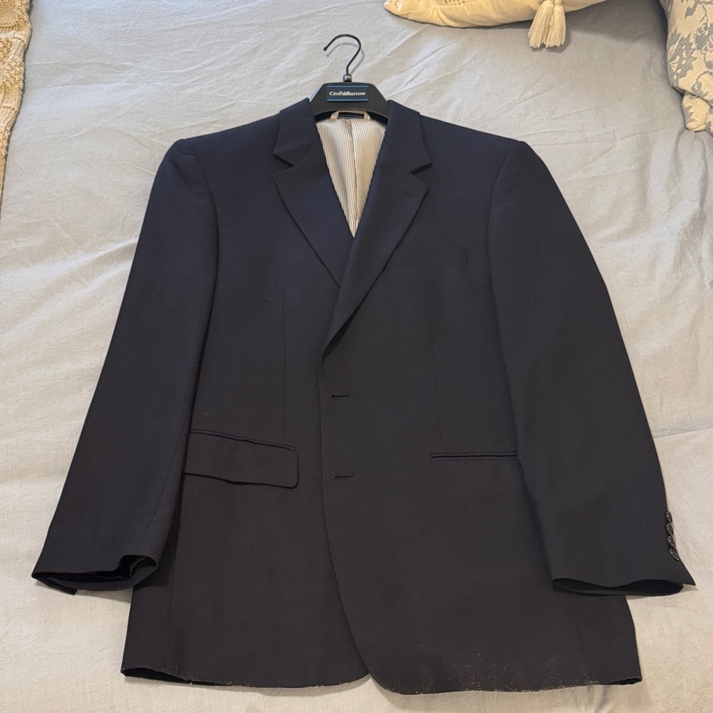 Crofts&Barrow Men's Dark Navy Blazer